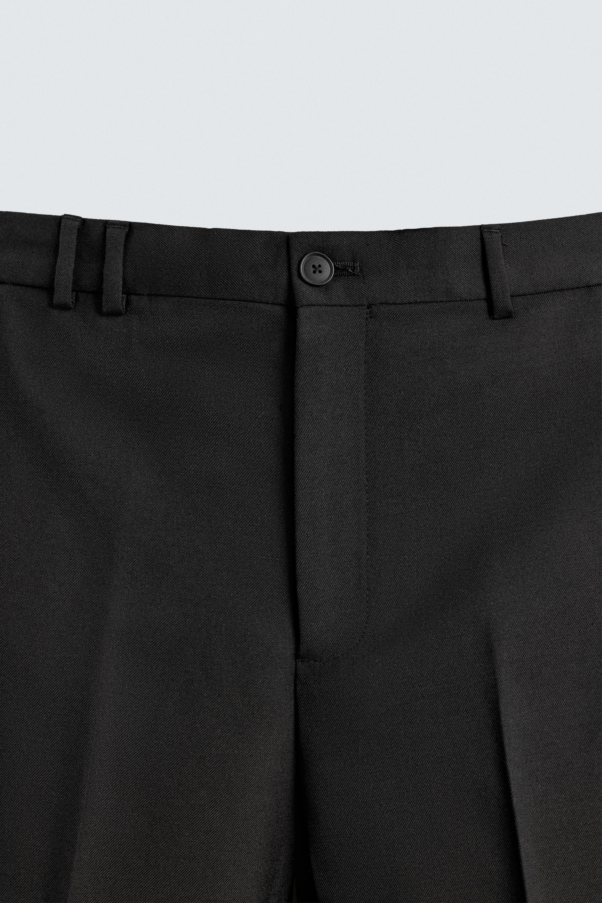 PANTALON DE COSTUME STRUCTURÉ